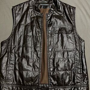 John Varvatos motorcycle waxed vest EU 50 (US40) worn once
